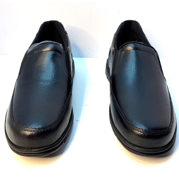 Rockport Men's Eureka Slip-On Casual Shoes Black Size 14M NEW WITH TAGS AND BOX